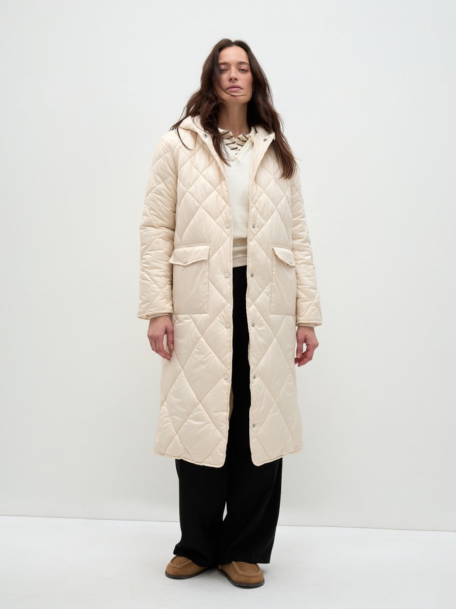 Утепленное пальто SL 240106 tofu Consowear