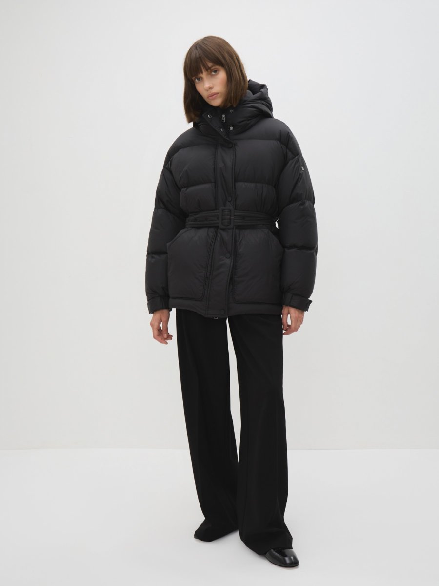 Пуховая куртка WDS 240521 черный Consowear